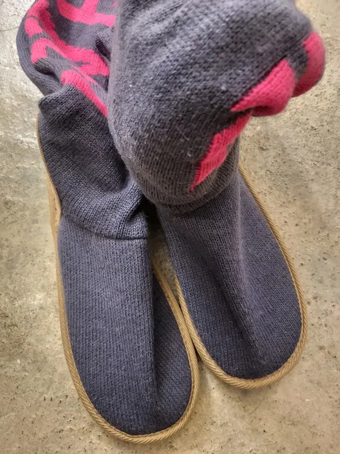 빅토리아 시크릿 핑크 스웨터 니하이 부츠 사이즈m 새상품 상품이미지6