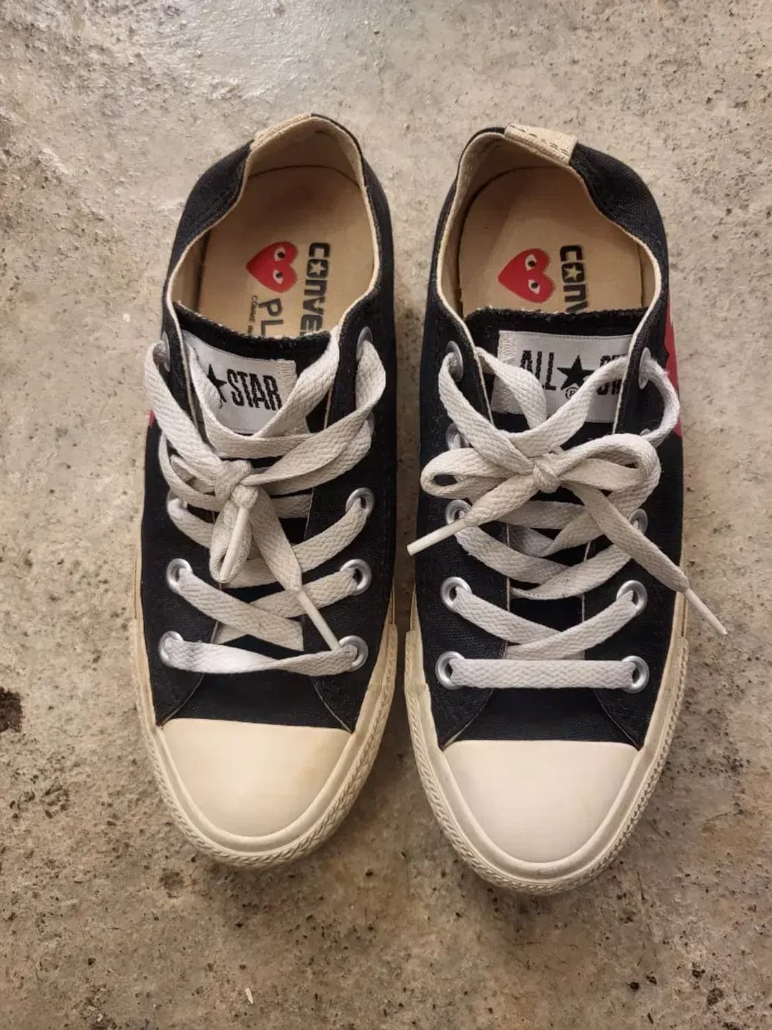 꼼데가르송 컨버스 척테일러 3사이즈 상품이미지1