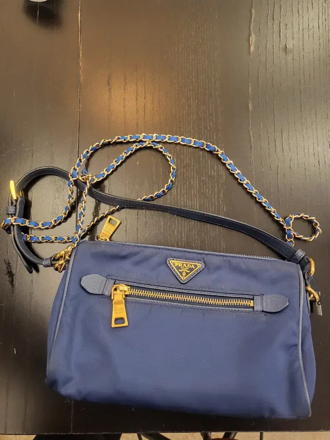 프라다 사피아노 금장 크로스백 상품이미지1