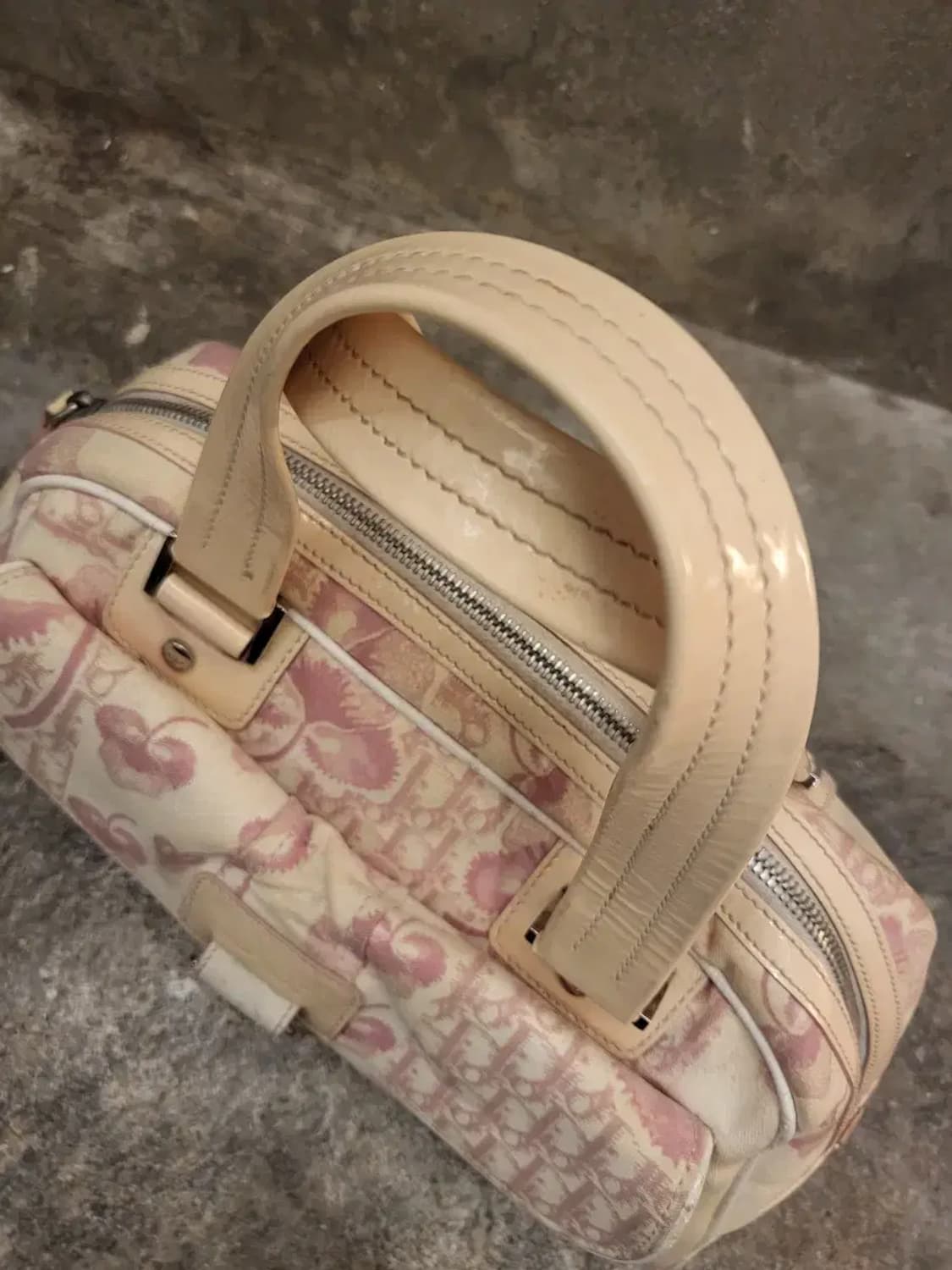 디올 핑크 트로터 핸드백 상품이미지4