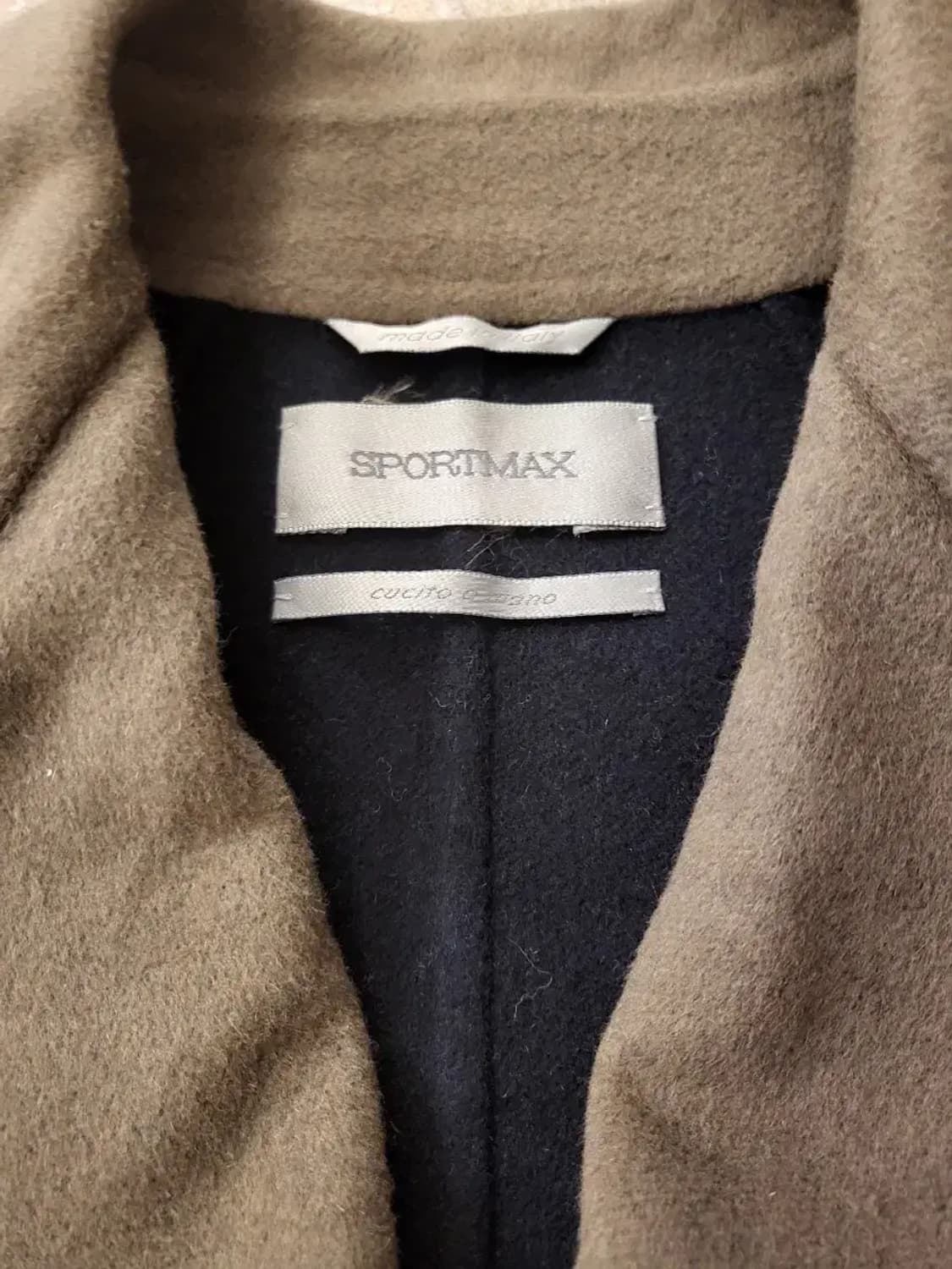 막스마라 스포츠막스 울/앙고라 케이프코트 상품이미지3