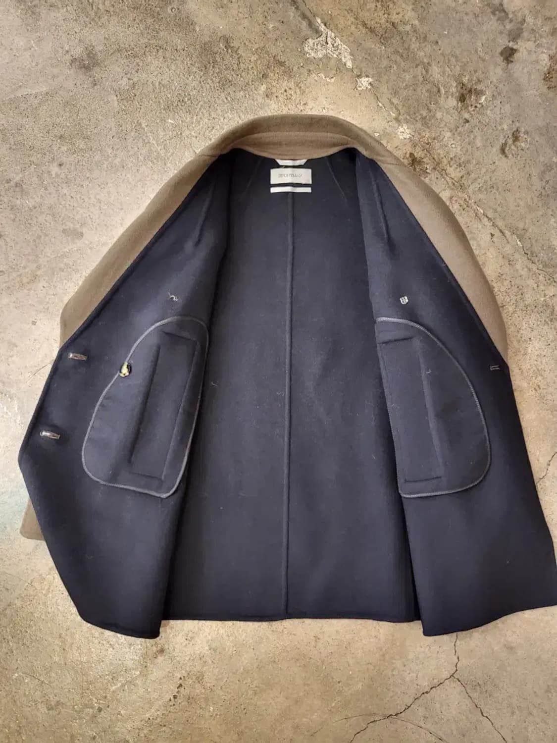 막스마라 스포츠막스 울/앙고라 케이프코트 상품이미지8