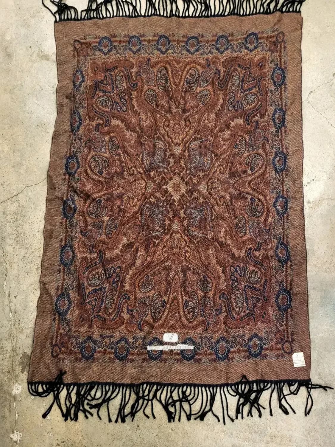 90's 발렌티노 가라바니 숄 머플러 상품이미지3