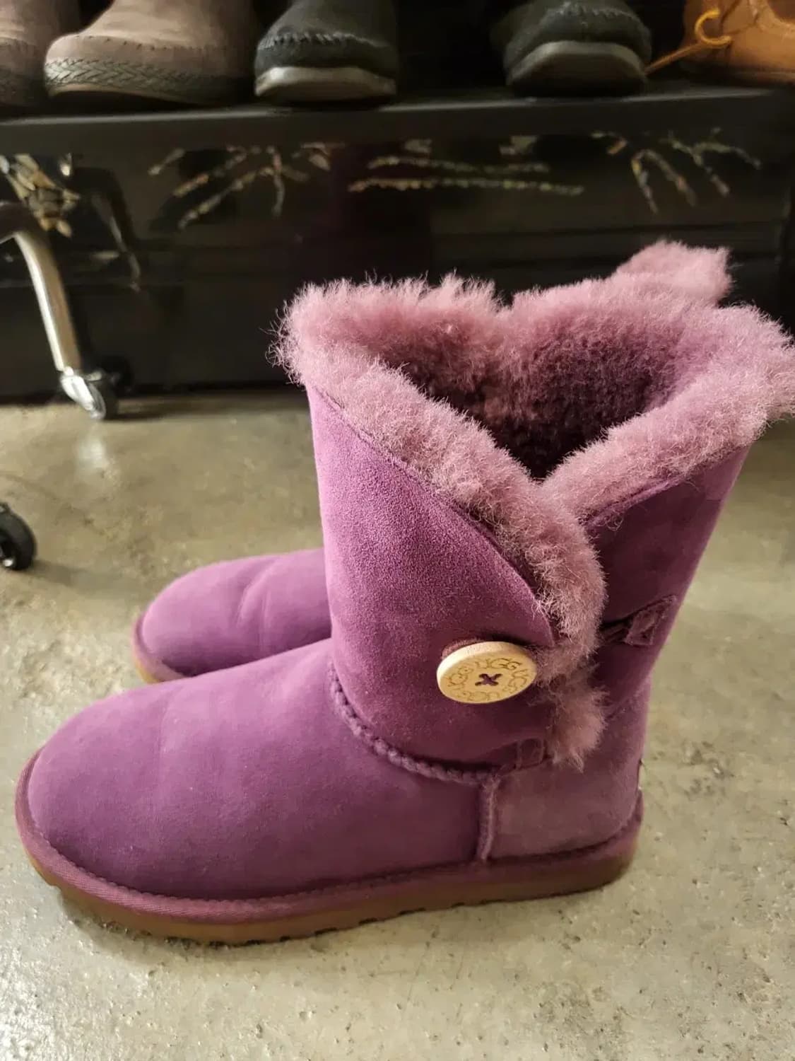 UGG 어그 부츠 퍼플 230 상품이미지3