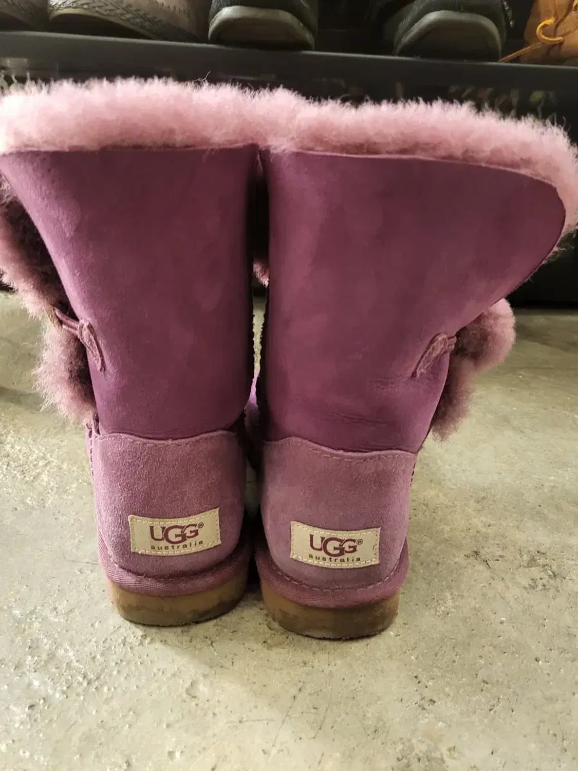 UGG 어그 부츠 퍼플 230 상품이미지4