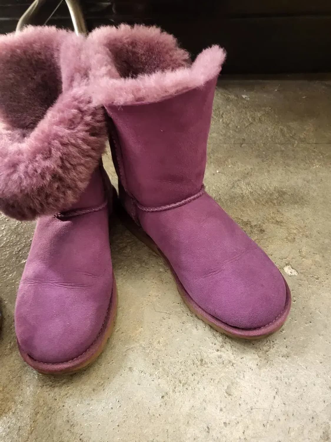 UGG 어그 부츠 퍼플 230 상품이미지8