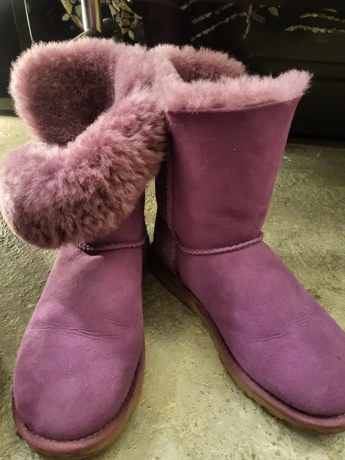 UGG 어그 부츠 퍼플 230 상품이미지9