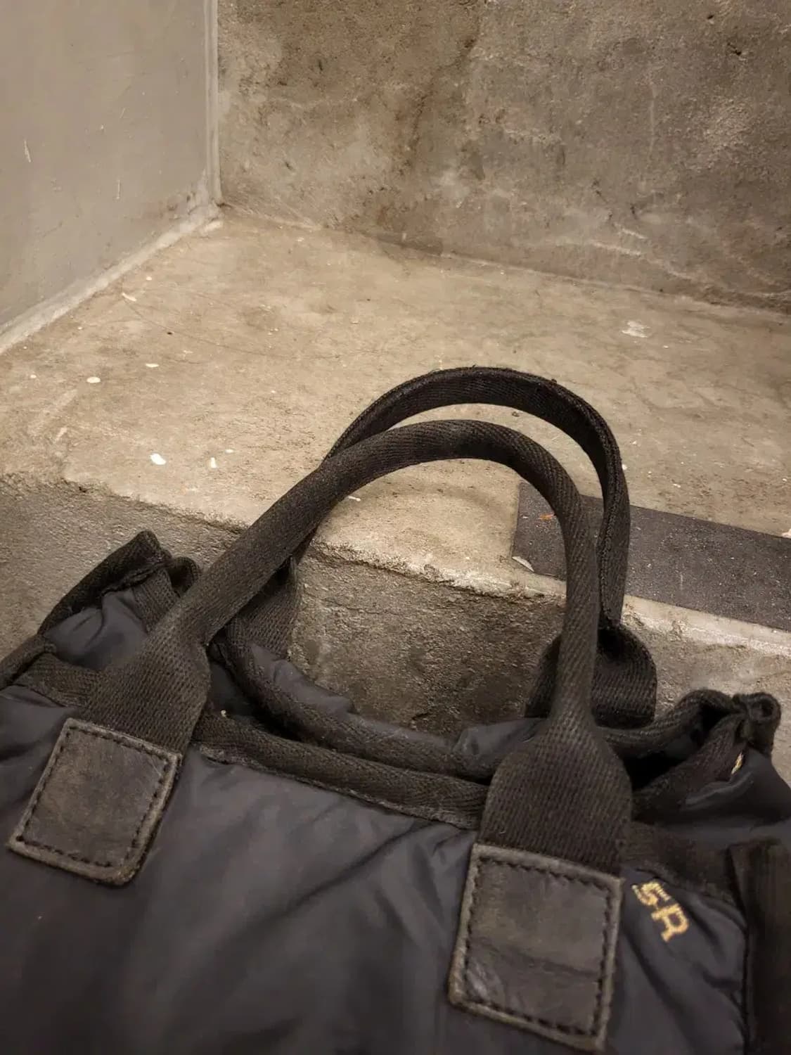 블랙 소니아리키엘 로고 토트백 상품이미지2