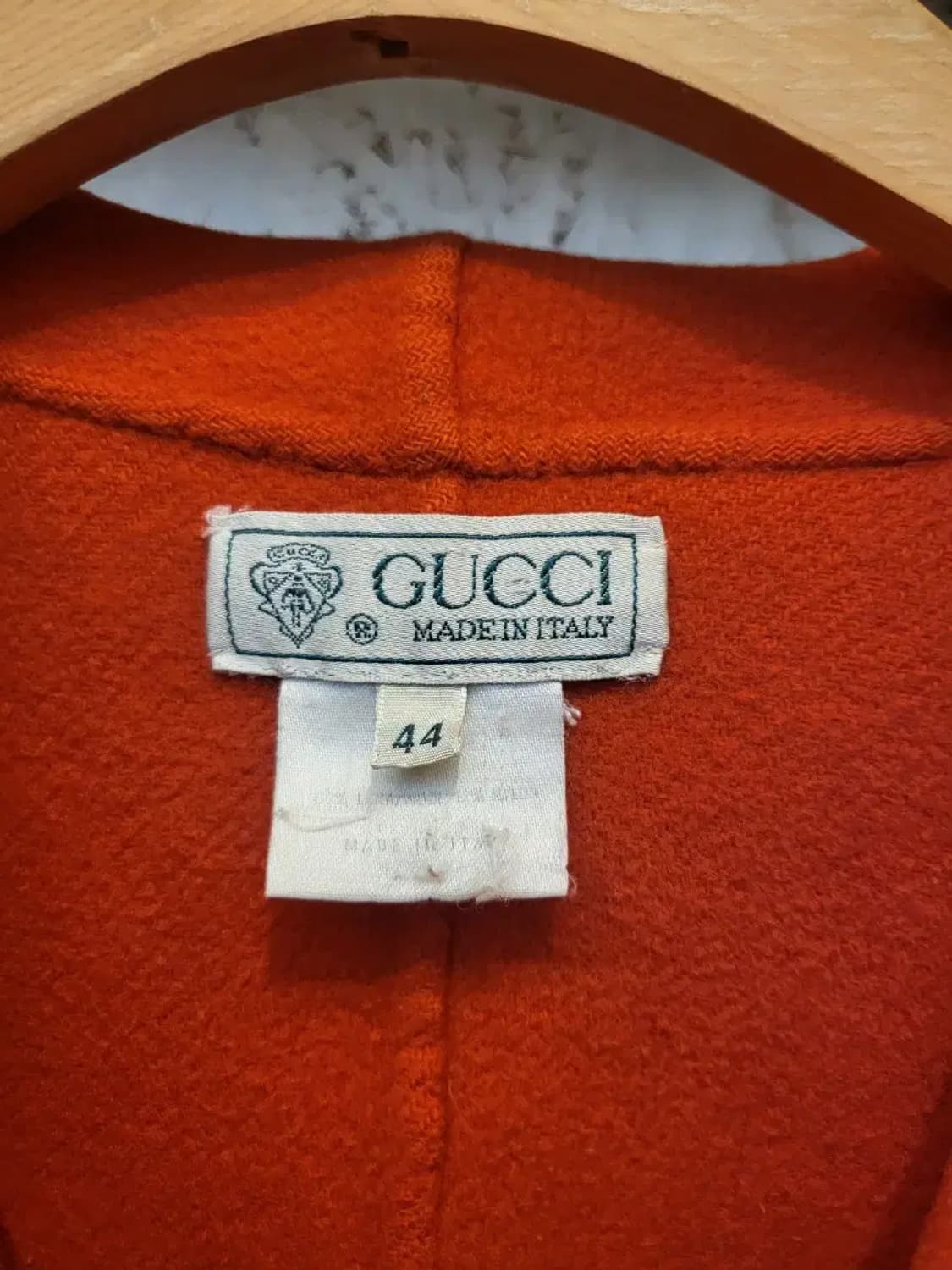 구찌 80's오렌지 더블 버튼 자켓 상품이미지2