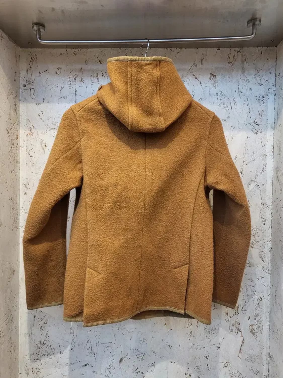 DANTON (단톤) 후드 숏 코트 브라운 상품이미지2