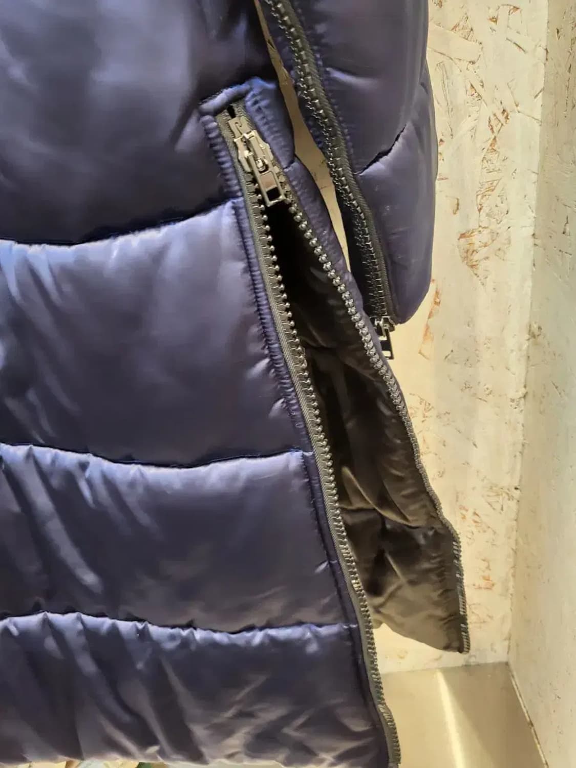 MSG엠에스지엠 네이비 롱 패딩 상품이미지8