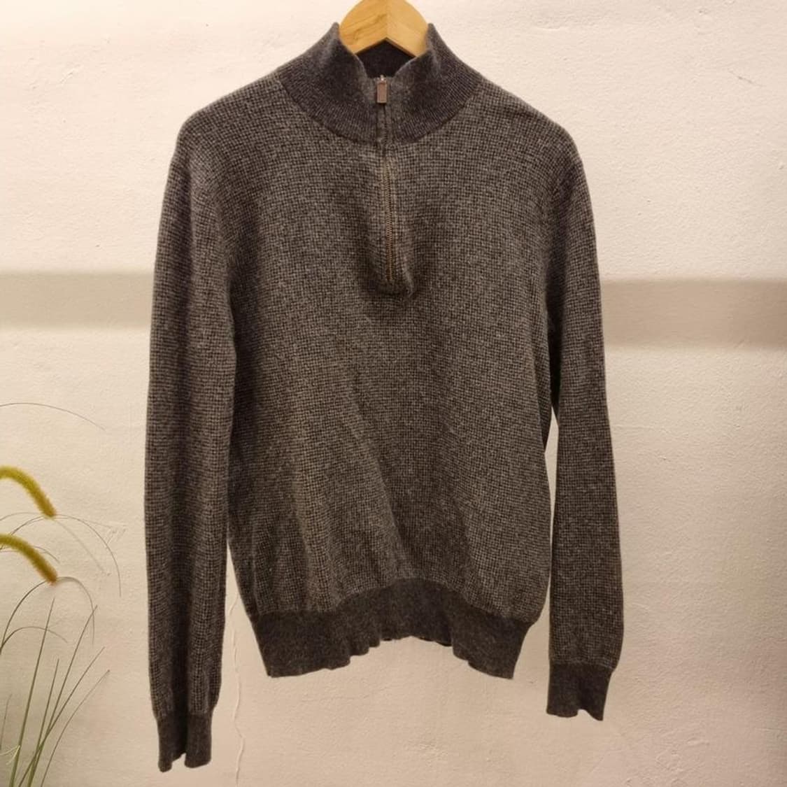 폴로 메리노울 반집업 니트 상품이미지1