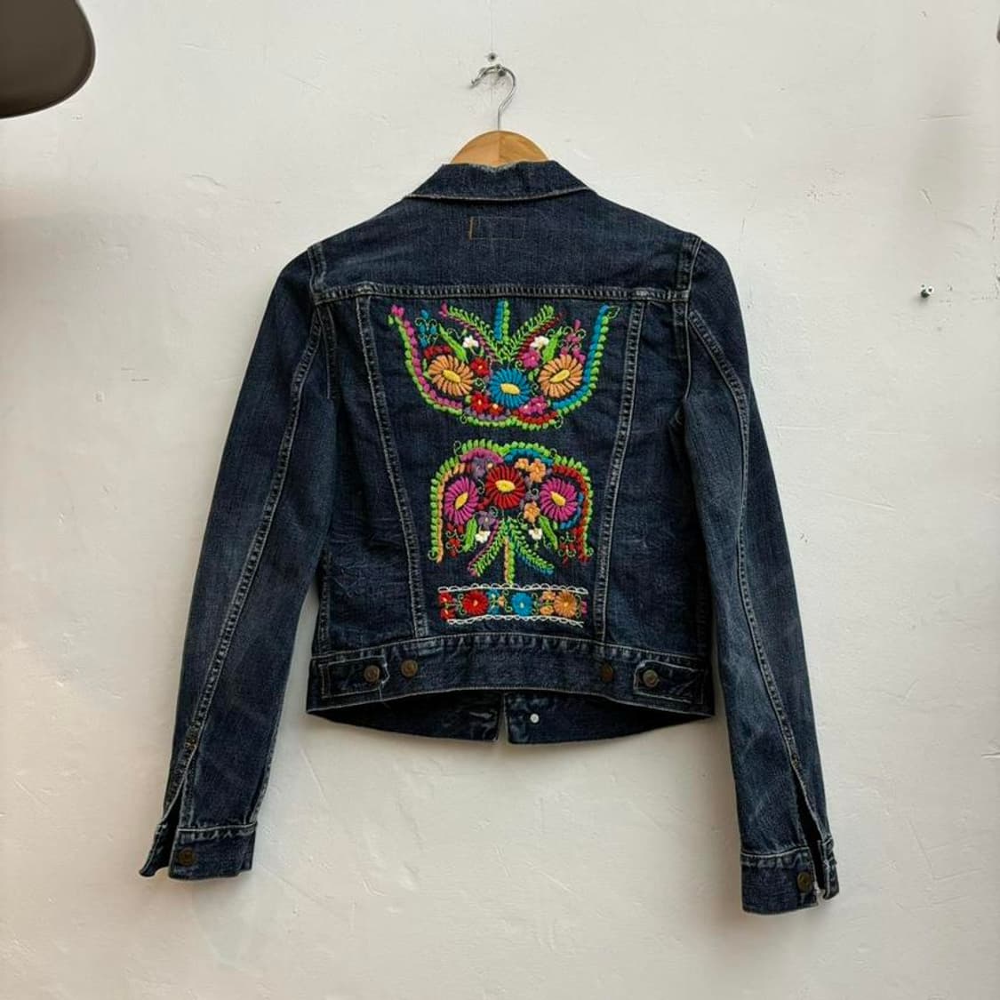 폴로 데님앤서플라이 자수 청자켓 데님자켓 상품이미지3