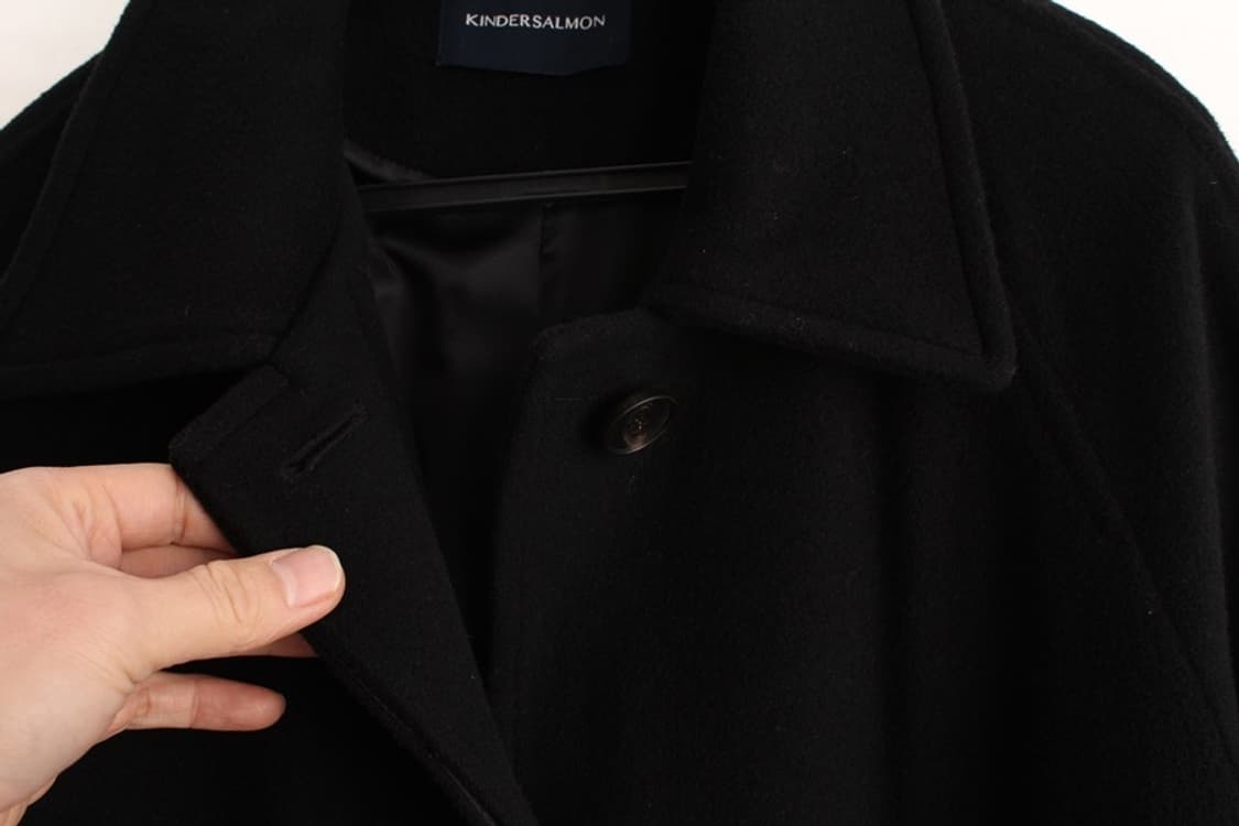 우먼FREE 킨더살몬 모직 캐시미어 코트 상품이미지3