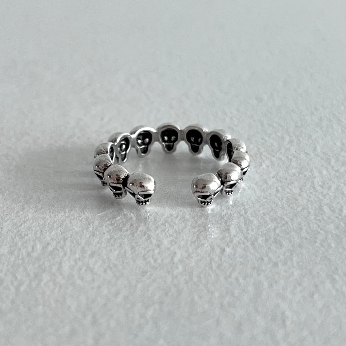 스컬 헤드 반지 상품이미지4