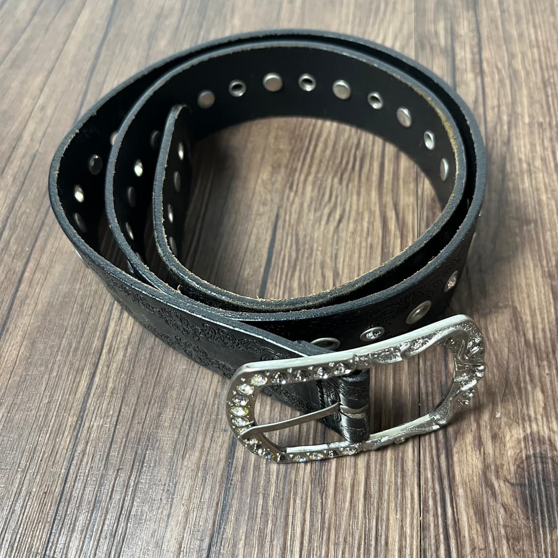 [JPN] 빈티지 웨스턴 펑크 아일렛 벨트 상품이미지3