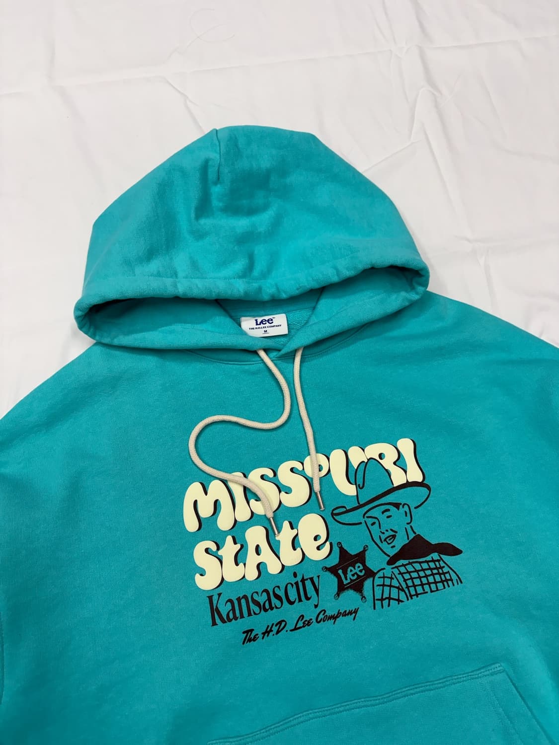 LEE 리 미주리 카우보이 후드티 민트 상품이미지2