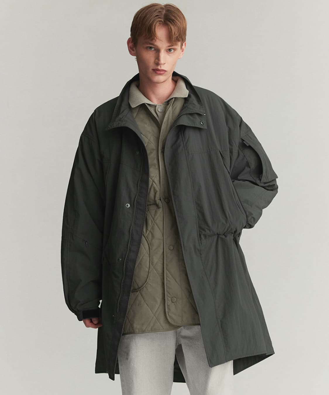 세컨모놀로그 몬스터파카 세트 L판매 합니다 상품이미지1