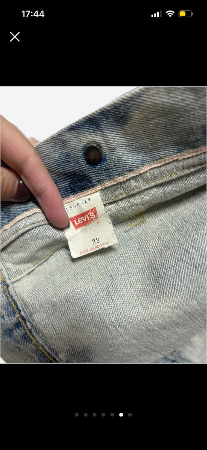 Levis 희귀 컬러 데님 자켓 상품이미지6
