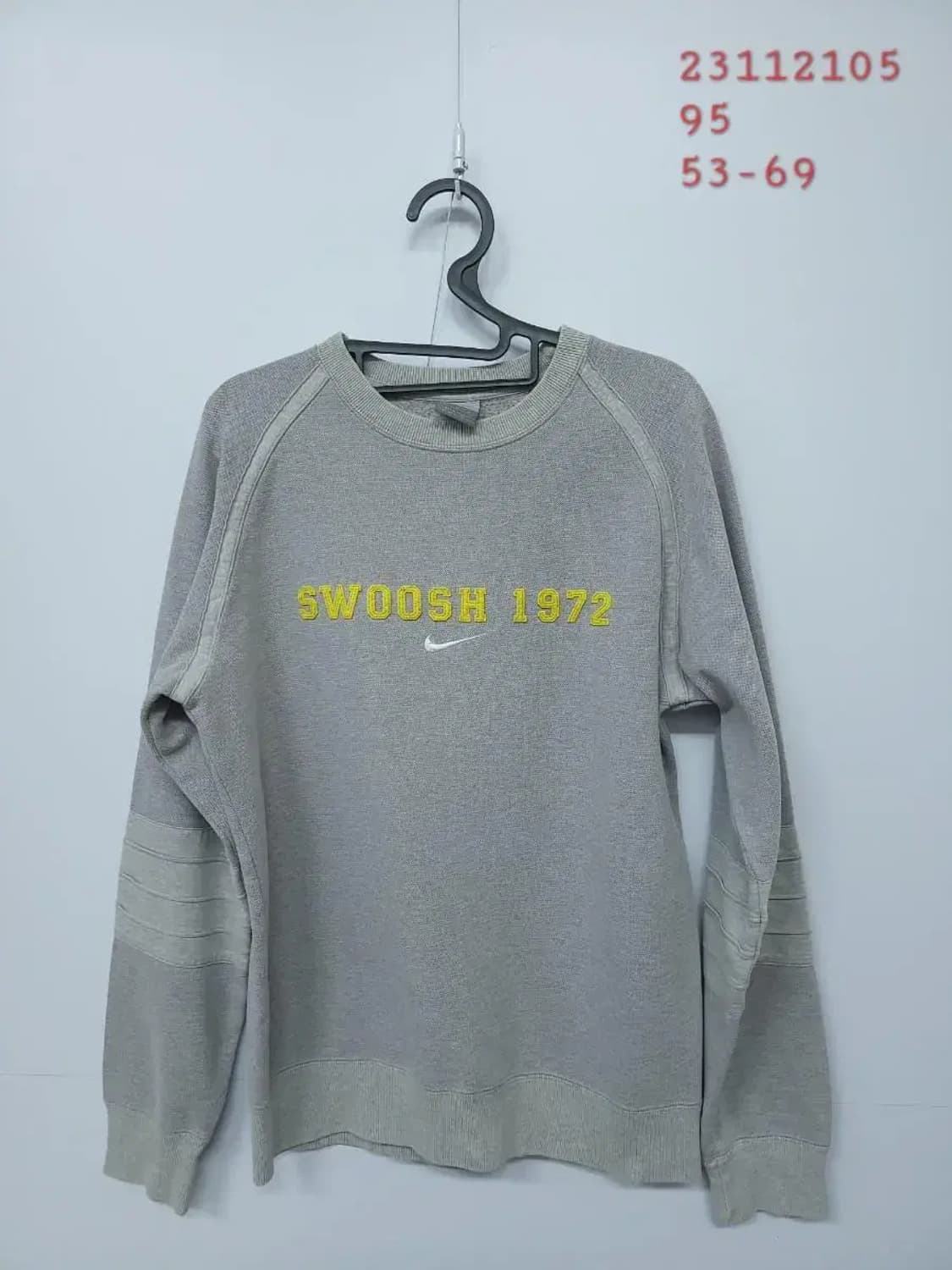 나이키 스우시 95 M 맨투맨,실측53-69 상품이미지1