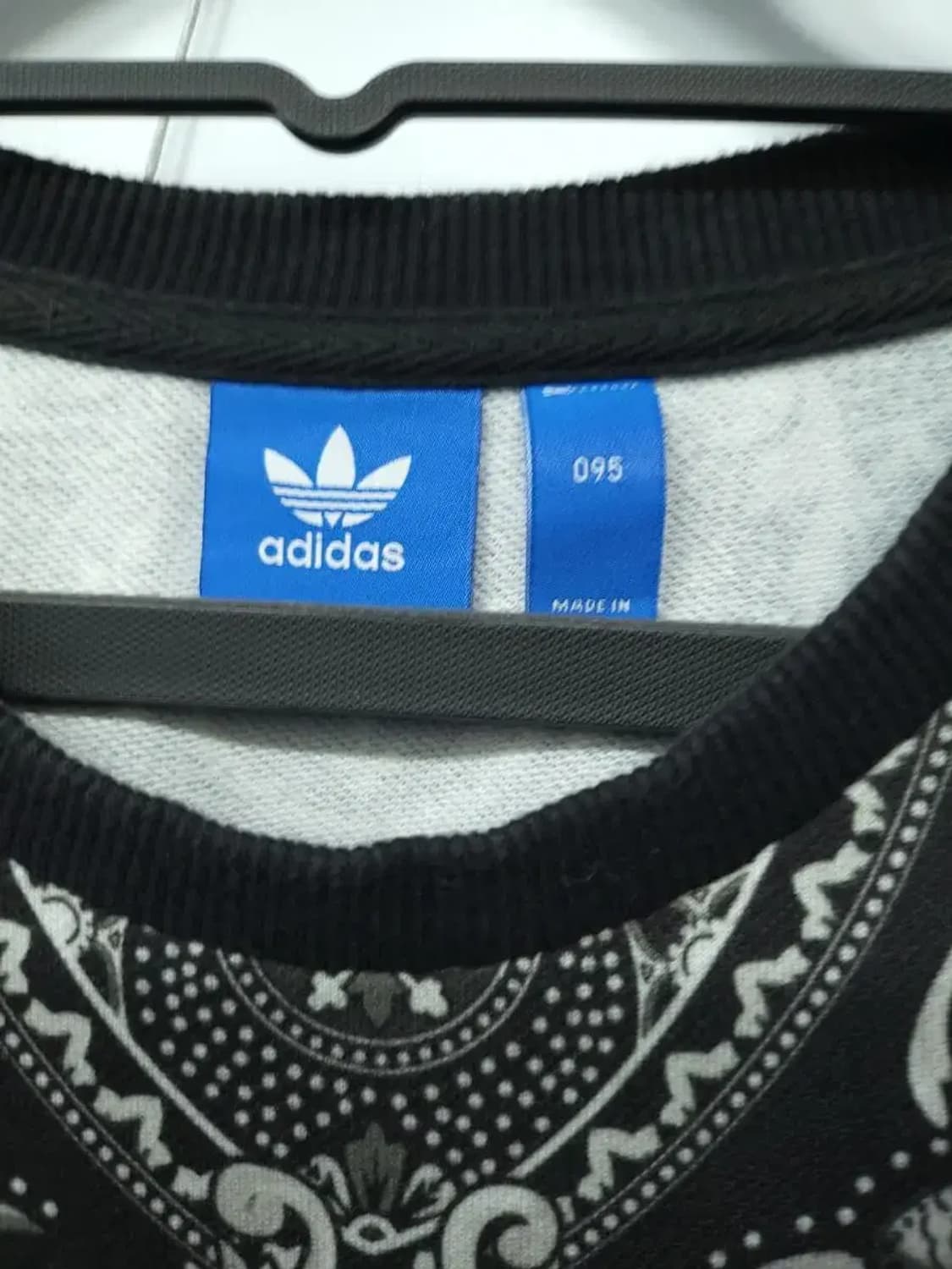 아디다스 95 M 파바오 맨투맨,실측60-68 상품이미지2