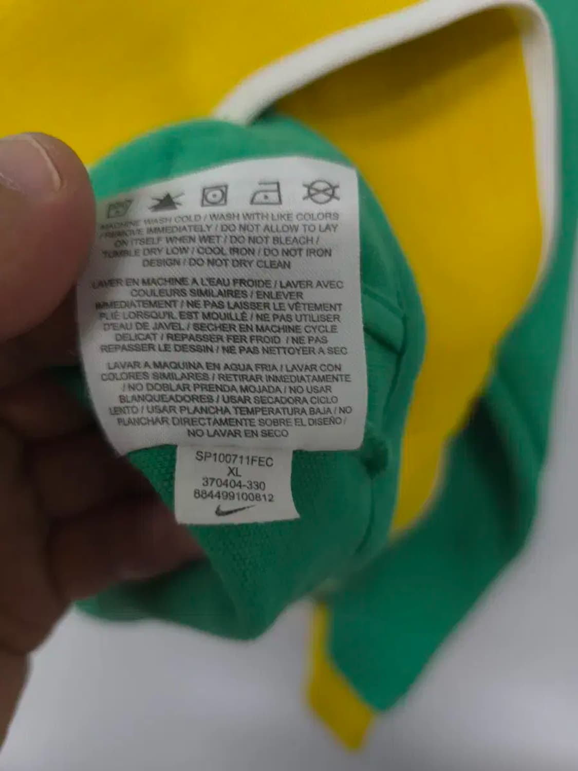 나이키 105 XL 올드스쿨 져지,실측66-72 상품이미지3