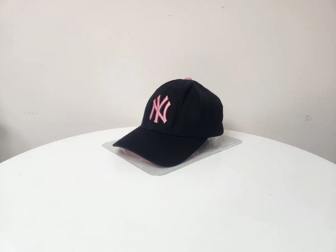모자)MLB 엠엘비 양키즈 로고 뒷밴딩 모자, XS-S 상품이미지1