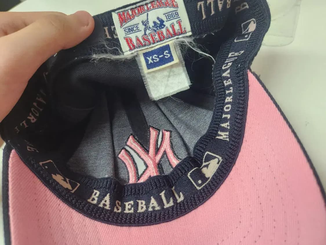 모자)MLB 엠엘비 양키즈 로고 뒷밴딩 모자, XS-S 상품이미지5