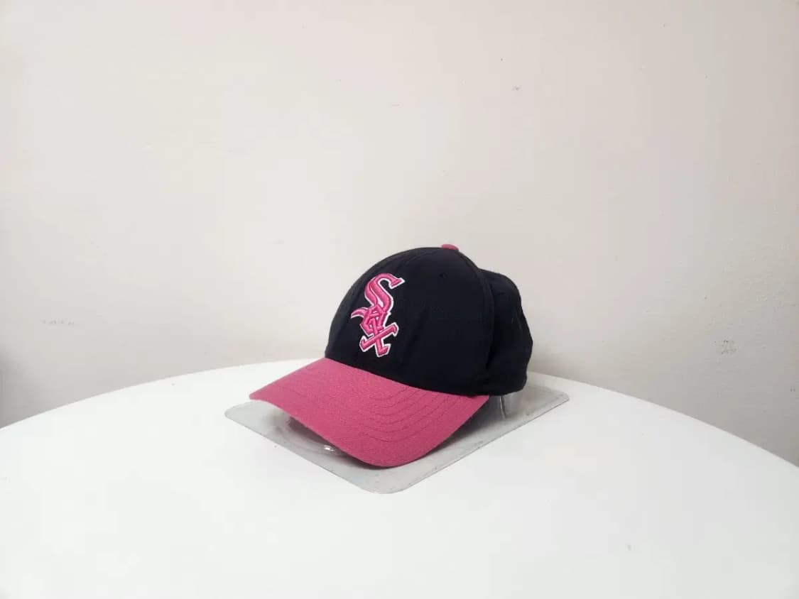 모자)MLB 엠엘비 시카고화이트삭스 로고 뒷밴딩 모자, S-M 상품이미지1