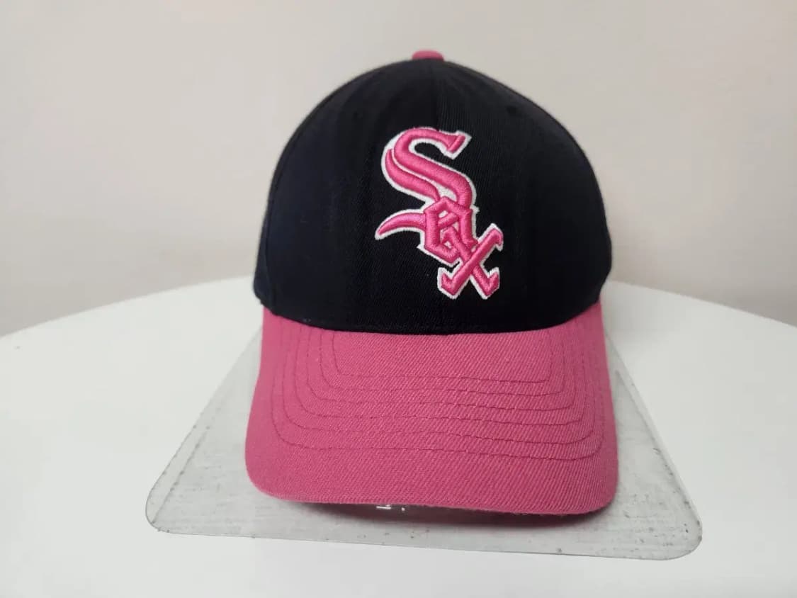 모자)MLB 엠엘비 시카고화이트삭스 로고 뒷밴딩 모자, S-M 상품이미지2