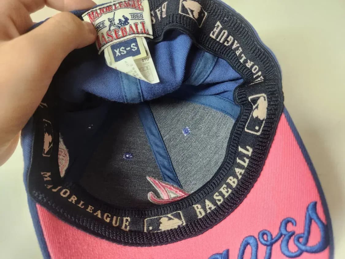모자)MLB 엠엘비 A로고 뒷밴딩 모자, XS-S 상품이미지5