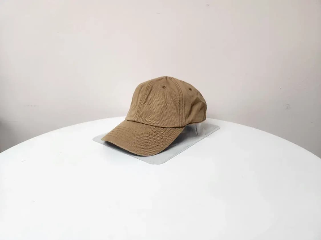 모자)스테디 셀러 브라운 면 모자, 챙끝 변색 상품이미지1
