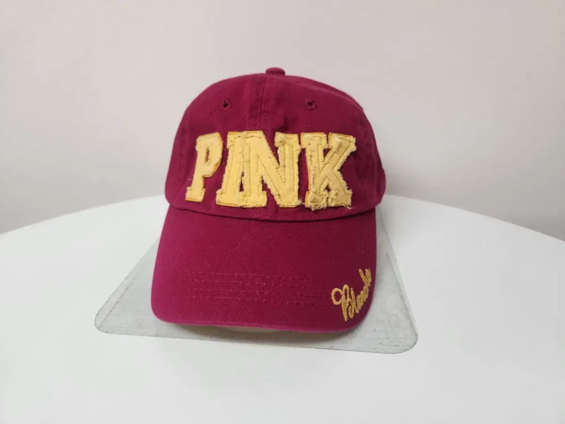 모자)PINK 패치 레터링 모자 상품이미지2