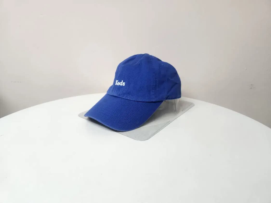 모자)KEDS 케즈 블루 볼캡 모자 상품이미지1
