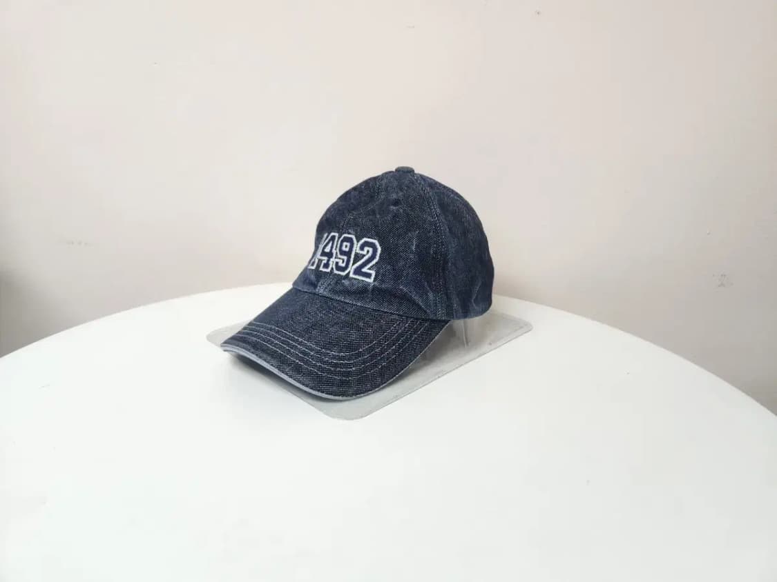 모자)1492 마일즈 진청 데님 모자 상품이미지1