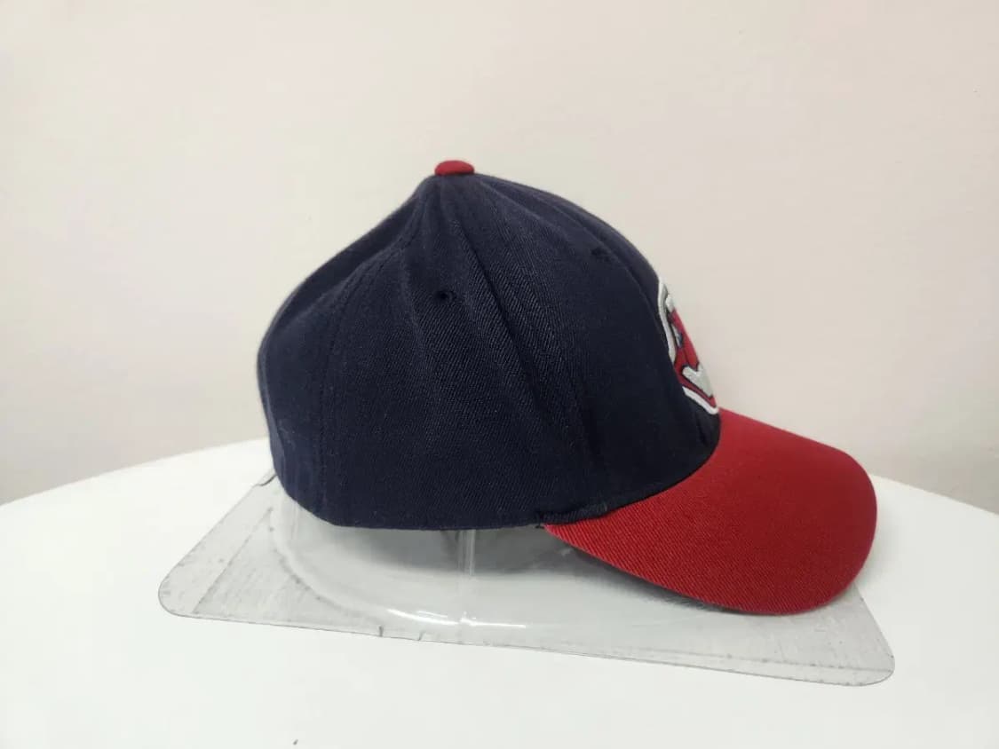 모자)MLB 인디언 로고 뒷밴딩 모자 XS-S 상품이미지3