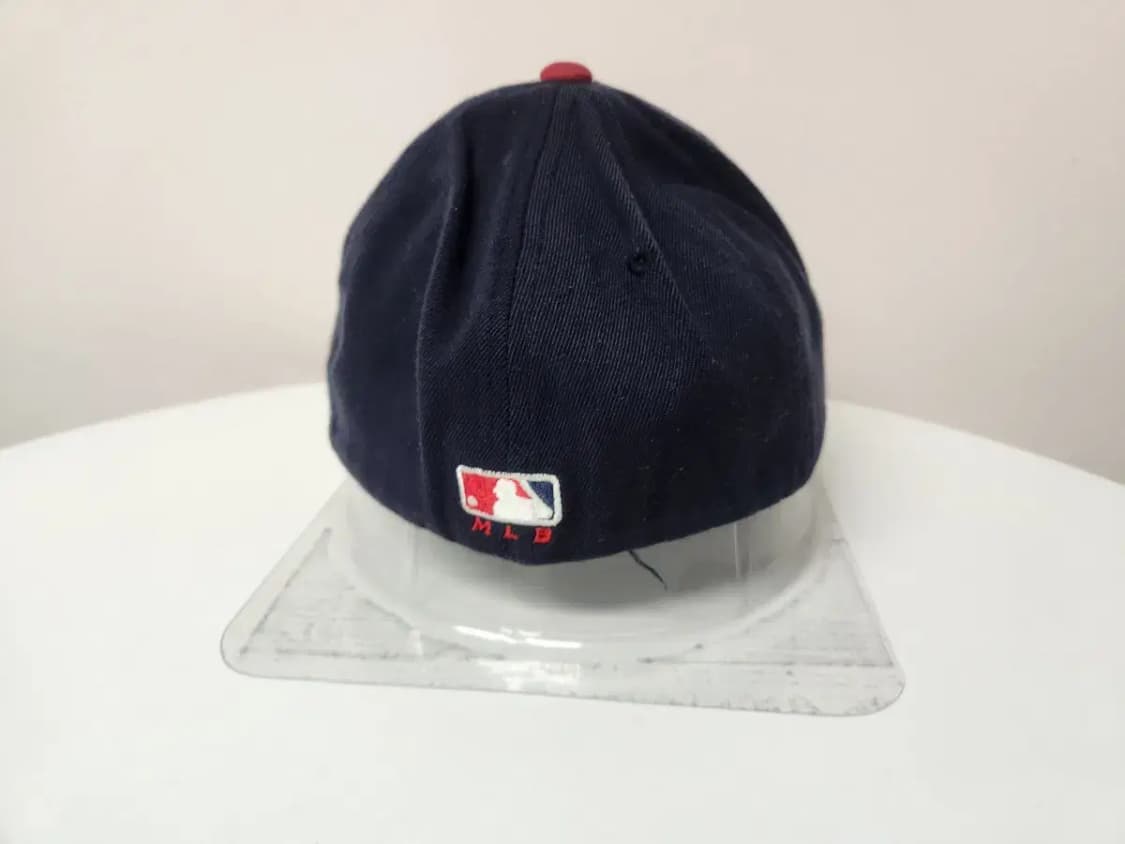 모자)MLB 인디언 로고 뒷밴딩 모자 XS-S 상품이미지4