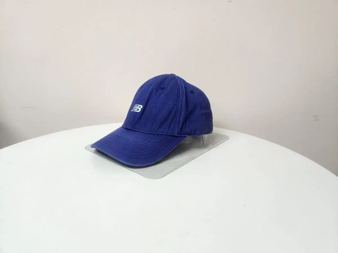모자)뉴발란스 자수로고 블루 모자 상품이미지1