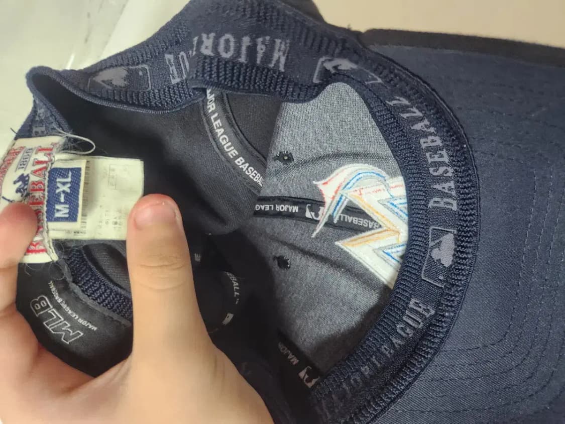 모자)MLB M로고 뒷밴딩 모자 M-XL 상품이미지5