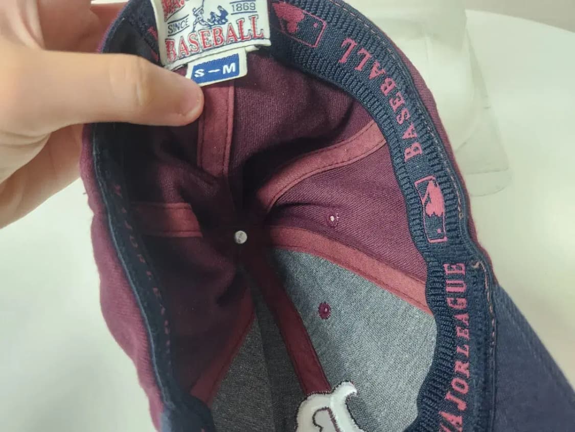 모자)MLB B로고 뒷밴딩 모자 S-M 상품이미지5