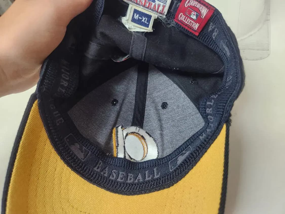 모자)MLB a로고 뒷밴딩 모자 M-XL 상품이미지5