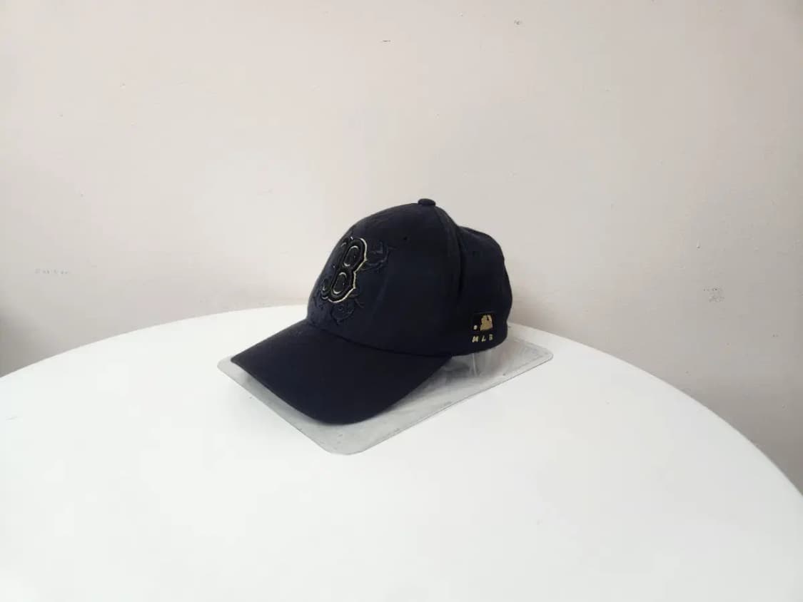 모자)MLB B로고 뒷밴딩 모자 XS-S 상품이미지1