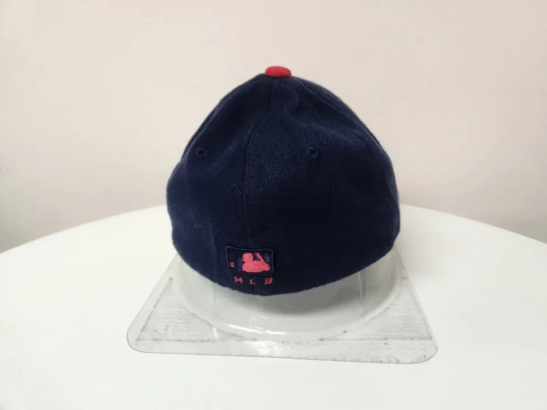 모자)MLB 엠엘비 META 체크 뒷밴딩 모자 S-M 상품이미지4