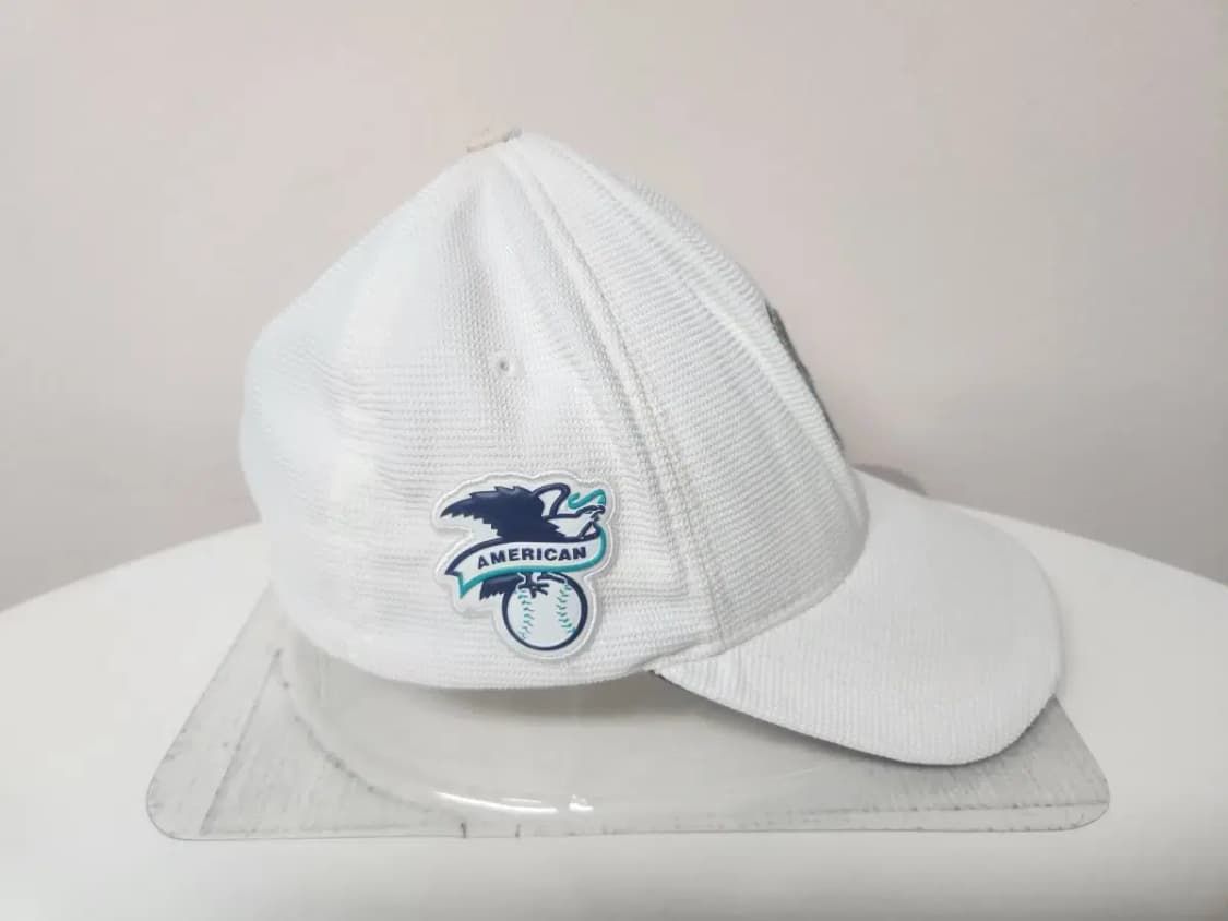 모자)MLB S로고 뒷밴딩 모자 S-M, 정수리이염 상품이미지3