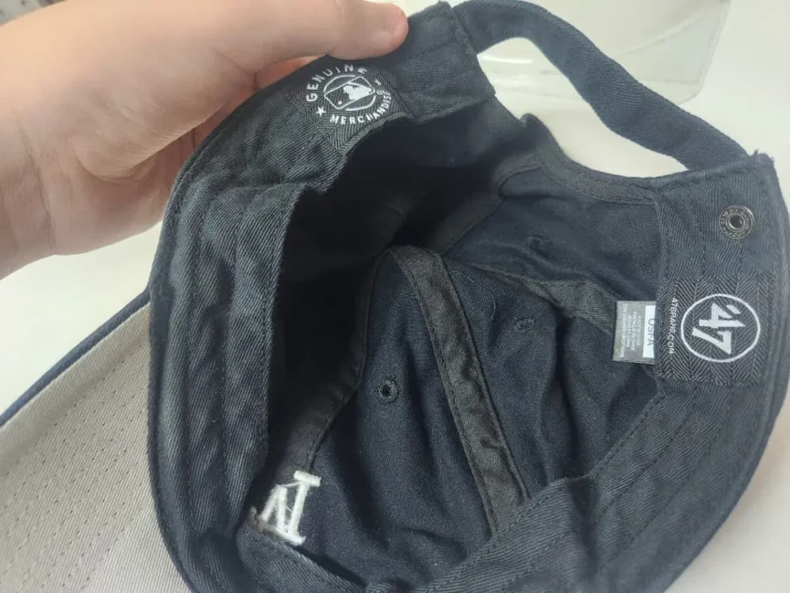 모자)47브랜드 LA로고 블랙 모자 상품이미지6