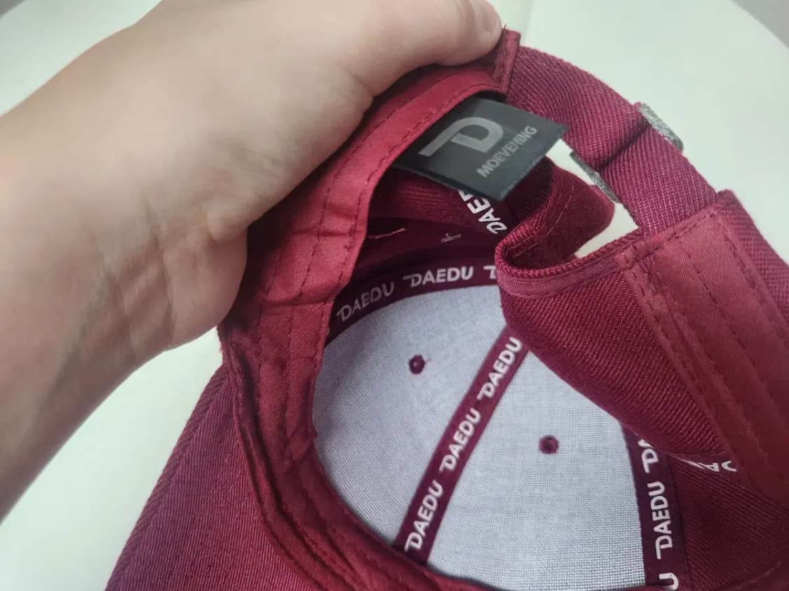 모자)버건디 무지 모자 상품이미지5