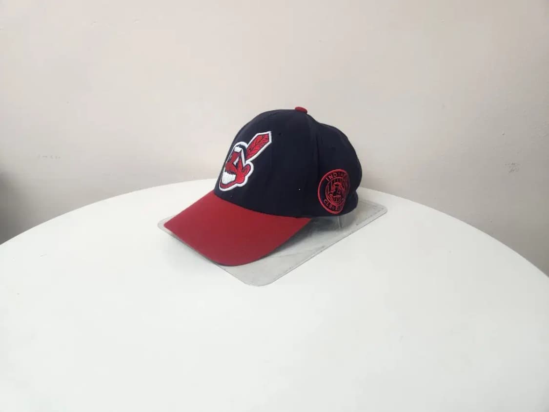모자)MLB 엠엘비 인디언 뒷밴딩 모자 S-M 상품이미지1