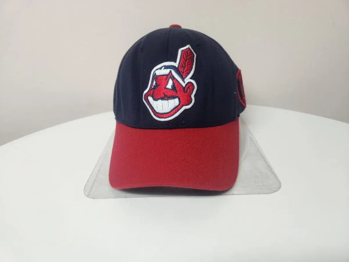 모자)MLB 엠엘비 인디언 뒷밴딩 모자 S-M 상품이미지2