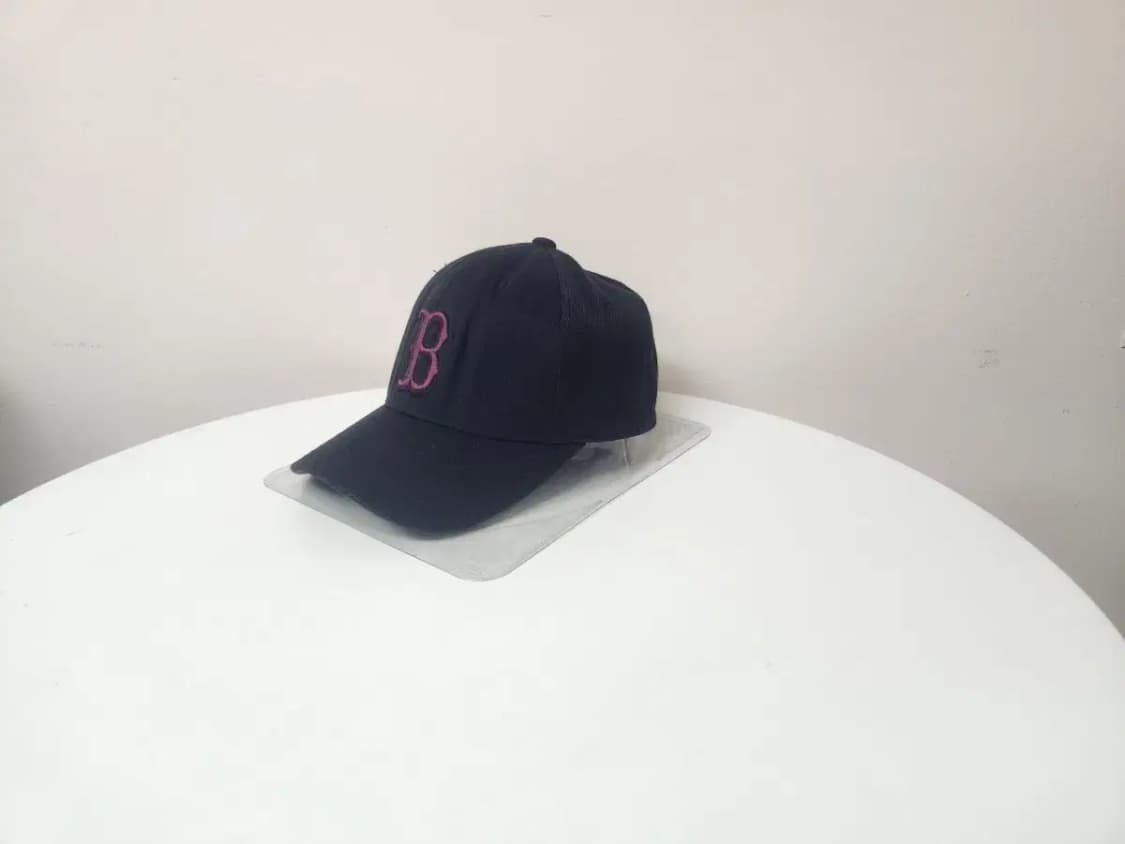 모자)MLB 엠엘비 B로고 뒷밴딩 모자 XS-S 상품이미지1