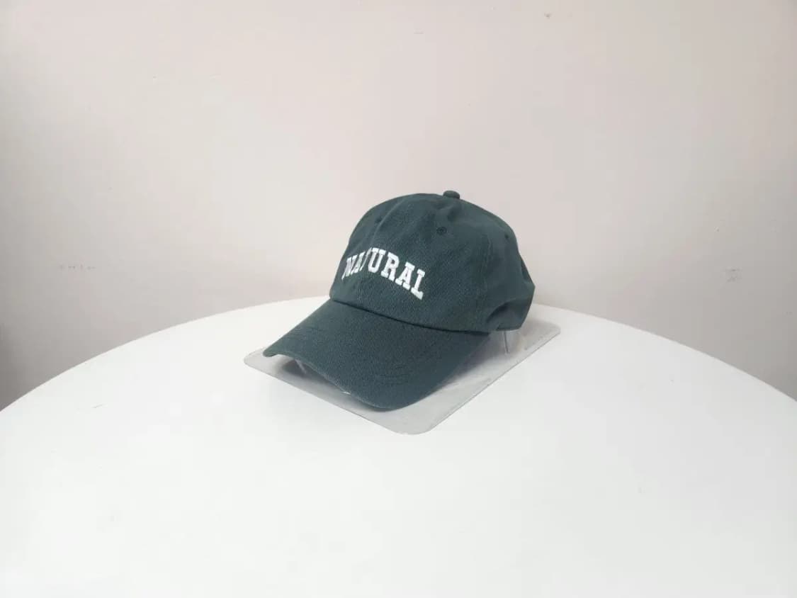 모자)내츄럴 그린 빈티지 모자 상품이미지1